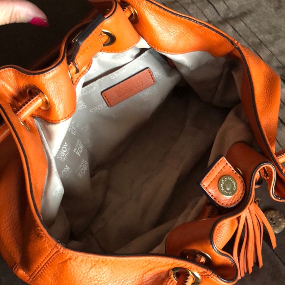 Michael Kors Drawstring Satchel Tote Handbag - Picture 2 of 6